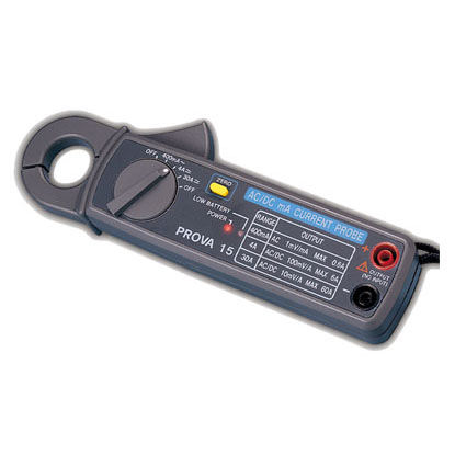 Sensor de corrente de pinça - PROVA-15 - TES Electrical Electronic Corp. - magnéto-resistivo / CA / CC