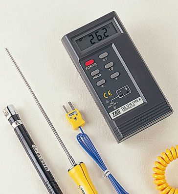Termômetro de termopar - TES-1310 - TES Electrical Electronic Corp. - digital / ºC / °F