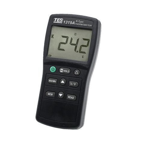 Termômetro de termopar - TES-1319A - TES Electrical Electronic Corp. - digital / ºC / °F
