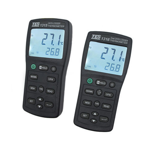 Termômetro de termopar - TES-131 series - TES Electrical Electronic Corp. - com display LCD / ºC / °F