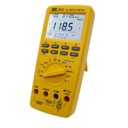 Multímetro True RMS - TES-2900 - TES Electrical Electronic Corp. - digital / portátil / 1000 V