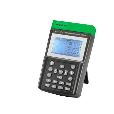 Termômetro de termopar - PROVA-800 - TES Electrical Electronic Corp. - com display LCD / com saída analógica / RS-232