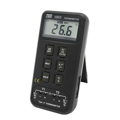 Termômetro de termopar - TES-130 series - TES Electrical Electronic Corp. - digital / ºC / °F