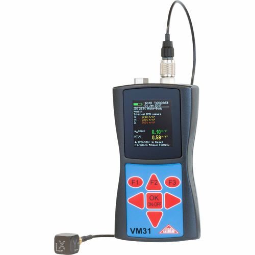 Medidor de vibração de monitoramento de máquina - VM series - Metra Mess- und Frequenztechnik in Radebeul e.K. - portátil / FFT / acelerômetro
