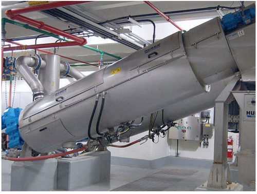 Prensa de parafuso para desidratação de lodo - S-PRESS - Huber Technology