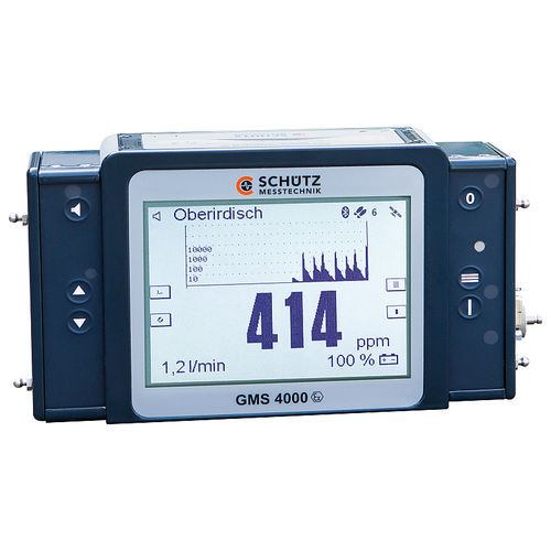 Detector universal - GMS 4000  - Schütz GmbH Messtechnik - de gás / de monóxido de carbono / de gás combustível