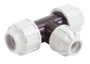 Conexão hidráulica - 25 x 16 - 63 x 50 mm  - STP GROUP - de roscar / em T / em material plástico