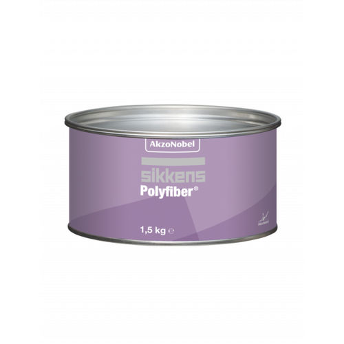 Selante de poliéster - Polyfiber - SIKKENS - bicomponente / para carrocerias / para automóveis