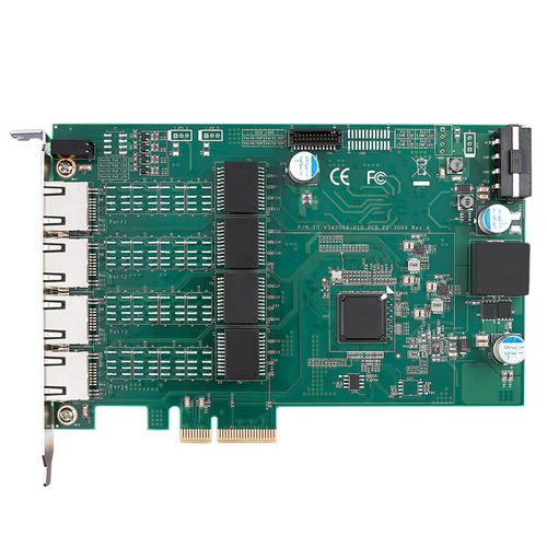 Placa de interface PCI Express - PE-3004 - Vecow Co., Ltd. - Ethernet / LAN / industrial