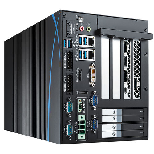 Estação de trabalho box - RCX-1400FR PEG - Vecow Co., Ltd. - Intel® Xeon / Intel® Core de 9ª geração / USB