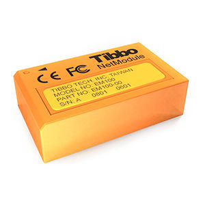 Módulo conversor digital - EM100 - Tibbo Technology - serial para Ethernet