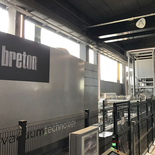 Máquina de tratamento de superfície por secagem - Hyperock - Breton SpA | Advanced technologies and materials - para ladrilhos em pedra / para mármore