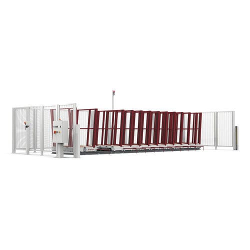 Armazém semiautomático vertical - Vertika series - Breton SpA | Advanced technologies and materials - para placas de granito / para placas de pedra / de placas de mármore