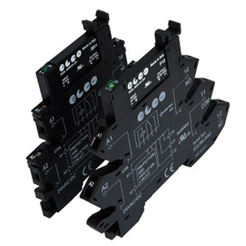Relé de estado sólido para trilho DIN - E series - EL.CO. - 240 Vca / 24 Vcc / 48 Vcc