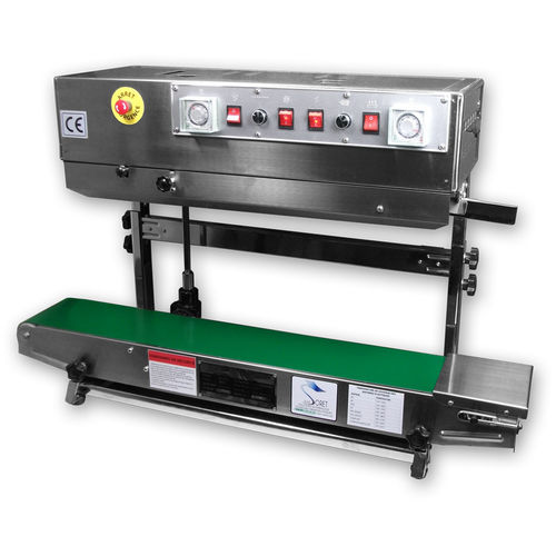 Seladora térmica contínua - CV20IP - D.S.E SORET - semiautomática / para sachês / rotativa