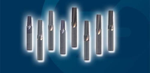 Fresa em carboneto sólido - SAU TOOL S.p.A. - para rosquear / de haste cilíndrica