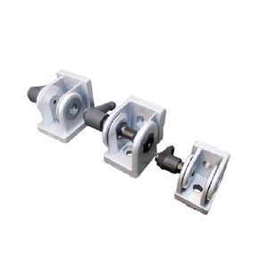 Rótula angular - 30x30 | 40x40 | 45x45 - Dogus Kalip Metal ve Form San. Dis Tic. Ltd. Sti. - em alumínio / de desconexão rápida