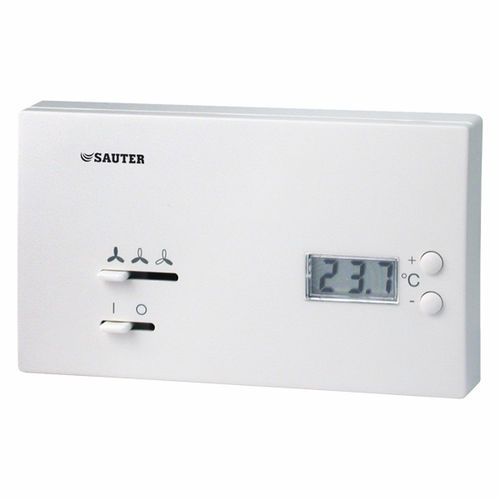 Regulador de temperatura digital - TSHK681 series - Fr. Sauter AG - com display LCD / programável / de aquecimento