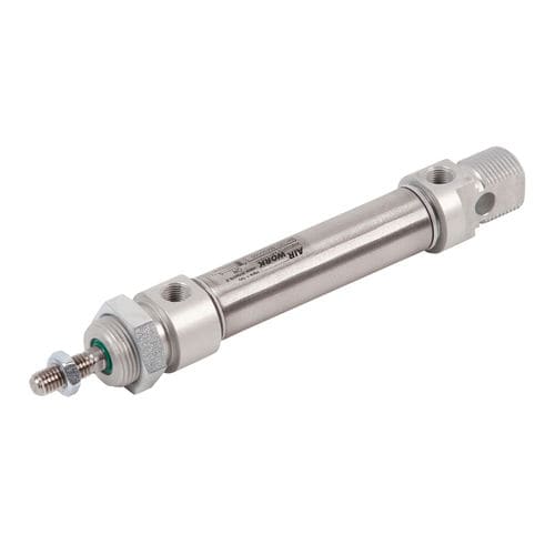 Cilindro pneumático - MC series - A&T Fluid solutions - de pistão / de pistão magnético / com haste