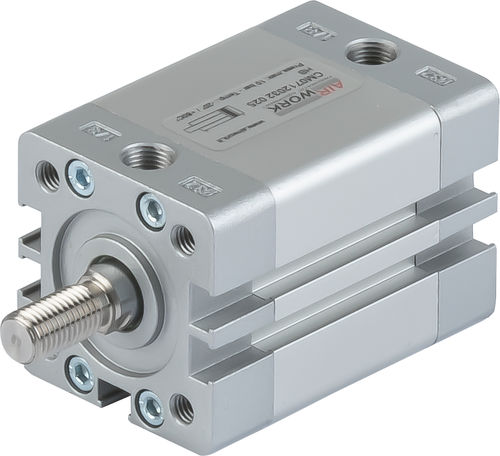 Cilindro compacto - CM series - A&T Fluid solutions - pneumático / de pistão / de pistão magnético