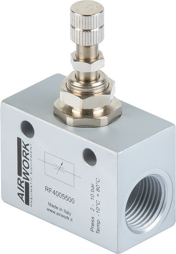 Controlador de vazão volumétrica - RF series - A&T Fluid solutions - pneumático / para ar / manual