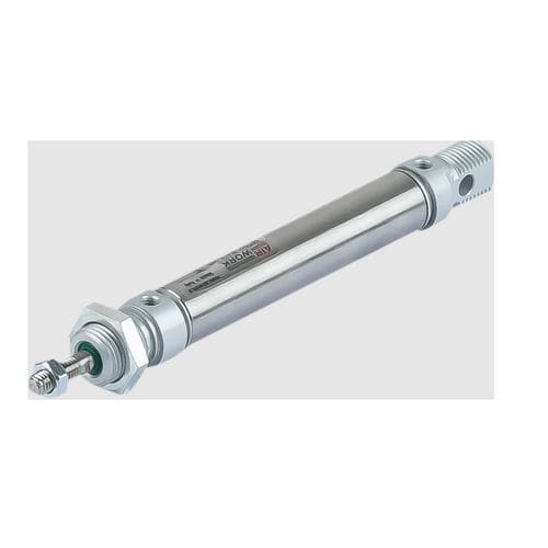 Cilindro pneumático - MC series - A&T Fluid solutions - com haste / de dupla ação / de simples ação