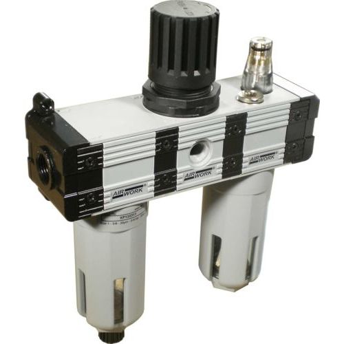 Filtro regulador e lubrificador de ar - XT series - A&T Fluid solutions - de ar comprimido / de cartucho / modular