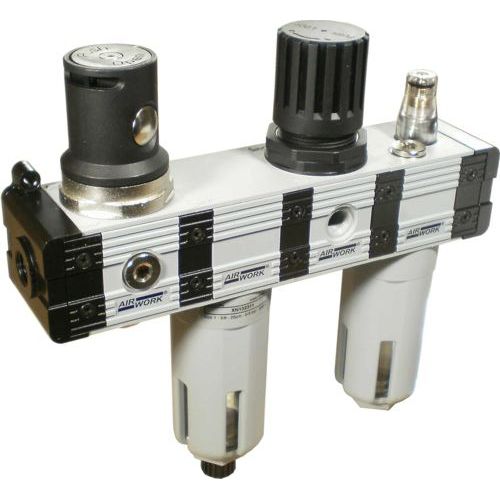 Filtro regulador e lubrificador de ar - XN series - A&T Fluid solutions - de ar comprimido