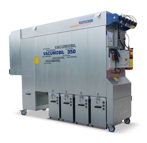 Coletor de pó com filtro - Vacumobil 350 - Höcker Polytechnik - limpeza mecânica / modular / móvel
