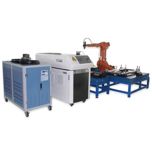 Máquina estacionária de solda a laser de fibra - GHJ-D300, 600GX  - Golden Laser Co., Ltd - de alta frequência / robótica / para formas 3D