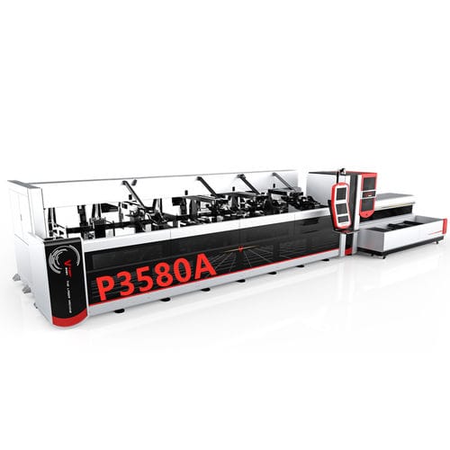 Máquina de corte de tubos - P3580A - Golden Laser Co., Ltd - a laser de fibra / para metais / para tubos metálicos