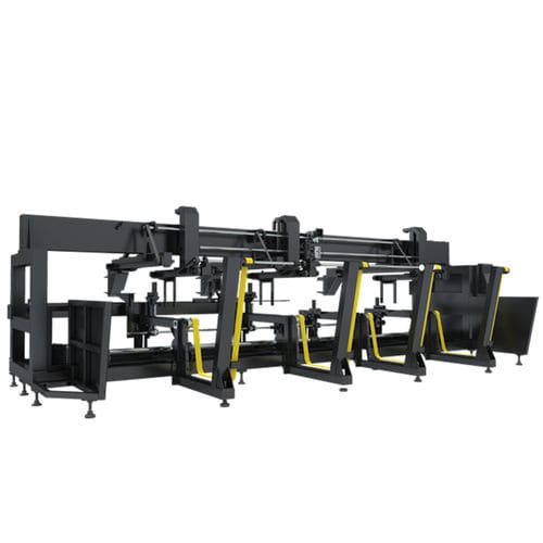 Alimentador para máquina de corte - A2 - Golden Laser Co., Ltd - com tubo de metal / totalmente automático