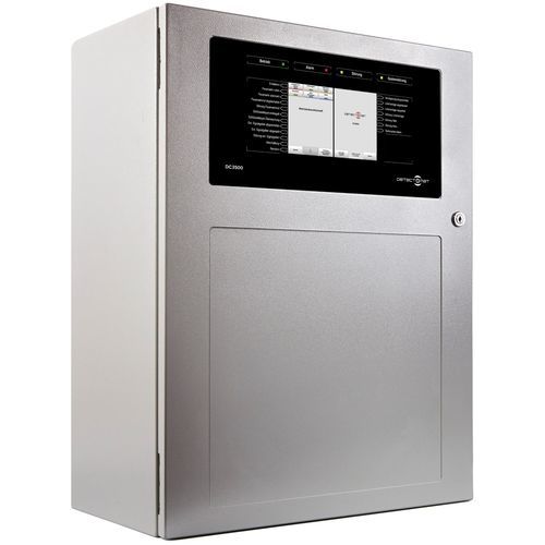 Painel de controle para alarme de incêndio - FCP 3500 M - detectomat GmbH - de 2 canais / compacto / com microprocessador