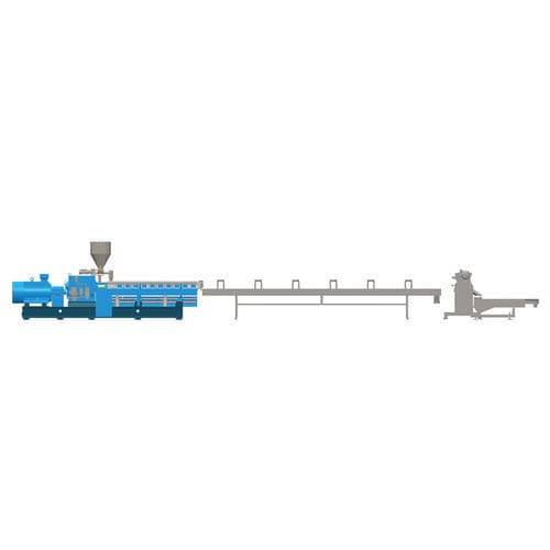 Moinho granulador de cabeça com refrigeração a ar - KF230 - USEON Technology Limited - de espaguete / para compostos / para polímeros