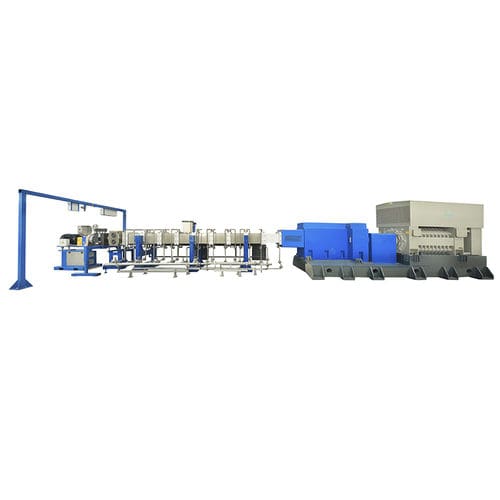 Linha de extrusão de parafuso duplo - SAT series - USEON Technology Limited - de alto rendimento / para granulação / para compostos