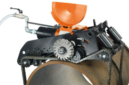 Máquina de corte e chanfro portátil - CPC 1500A - DWT GmbH - motorizada