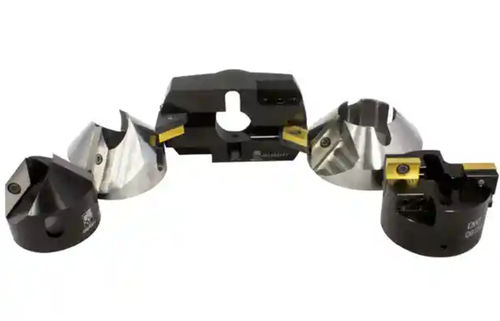 Porta-ferramenta para usinagem - 010007080 - DWT GmbH - radial / com 2 castanhas