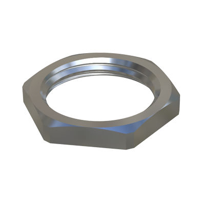 Porca sextavada - PRTUM - ISC PLASTIC PARTS - plana / metálica