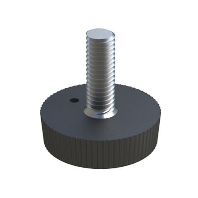 Pé de máquina - LKR - ISC PLASTIC PARTS - em poliamida / em nylon / ajustável