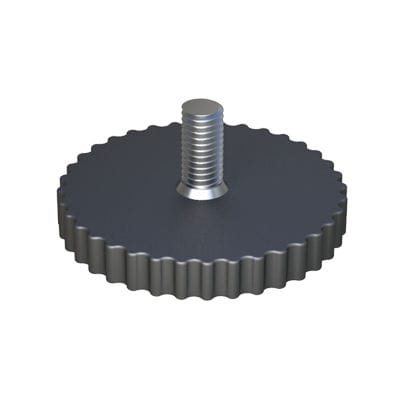 Pé de máquina - LKT - ISC PLASTIC PARTS - em aço inoxidável / em poliamida / em nylon