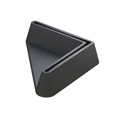 Tampa de acabamento sem rosca - LUD - ISC PLASTIC PARTS - em polietileno / de proteção