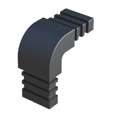 Conector de tubos tipo joelho - SRAAI - ISC PLASTIC PARTS - em poliamida