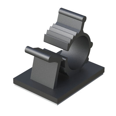 Clip de cabos - MKAA - ISC PLASTIC PARTS - em polietileno / em poliamida / em nylon