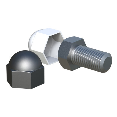 Tampa (cap) hexagonal - CAP - ISC PLASTIC PARTS - em material plástico / de proteção