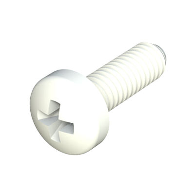 Parafuso de cabeça abaulada - MTCCP - ISC PLASTIC PARTS - com fenda Phillips / em poliamida / em nylon