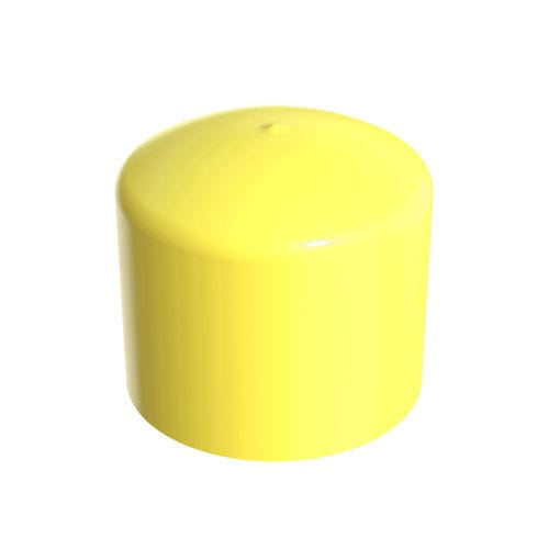 Tampa (cap) cilíndrica - VCRC - ISC PLASTIC PARTS - em PVC / moldada