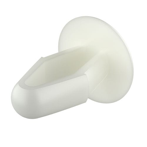 Rebite de cabeça abaulada - MCPCC - ISC PLASTIC PARTS - preto