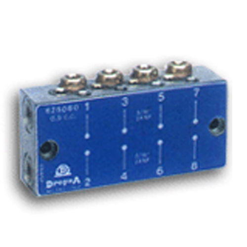 Válvula de pistão - APF05-APF1 - Dropsa spa - para sistema de lubrificação / em aço / em aço galvanizado