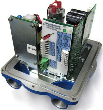 Atuador elétrico - VALVCON® ESR series - Metso Automation - linear / com mola de retorno / compacto