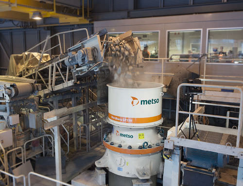 Britador cônico - Nordberg® GP series - Metso Automation - estacionário